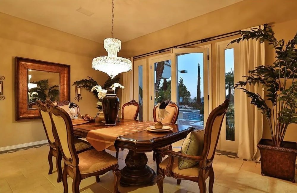 The outdoor basketball court, positioned within the spacious 1.63-acre lot.