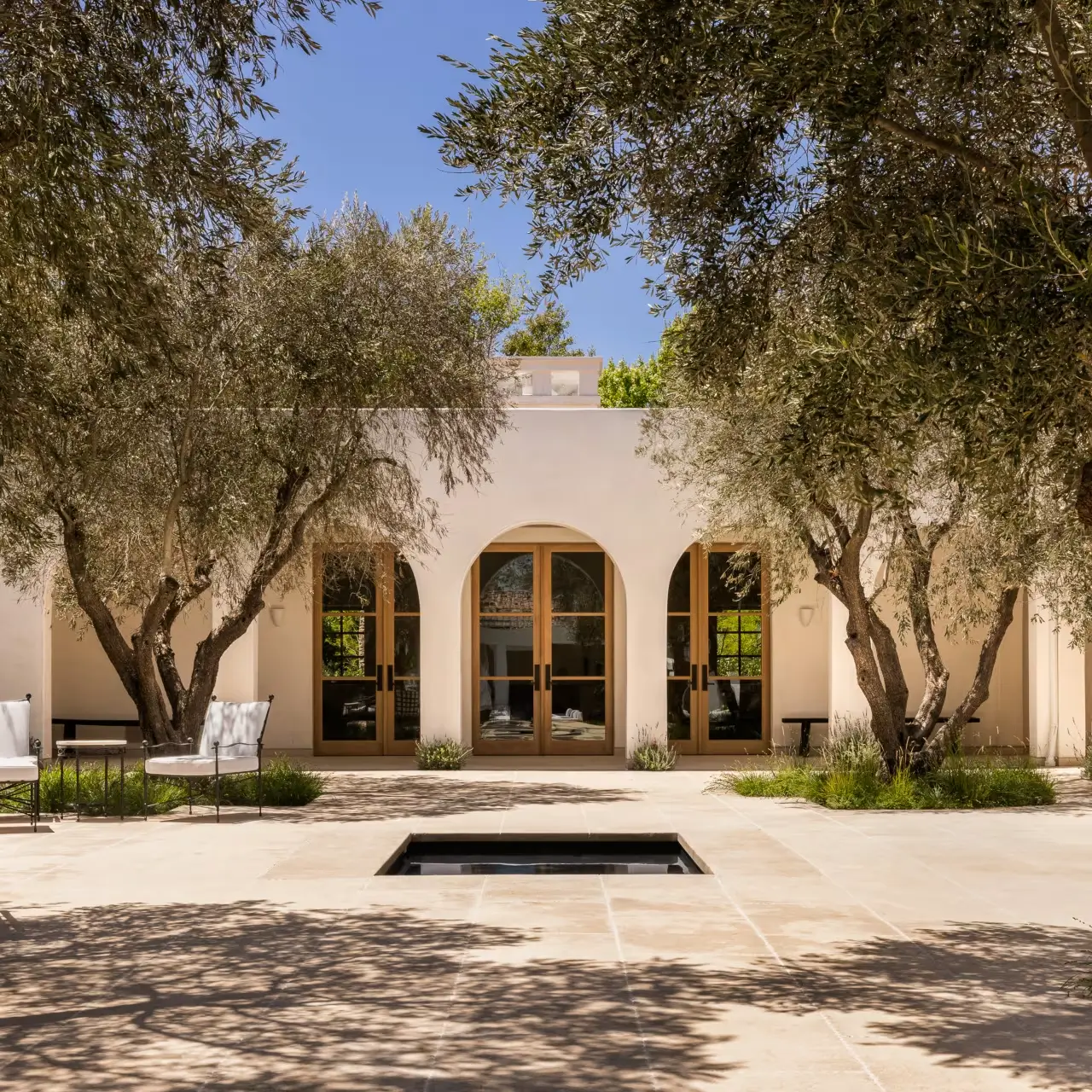 Ryan Seacrest House Copa De Oro Estate Bel Air Entrance