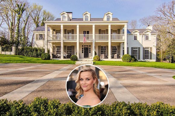 Reese Witherspoon’s former Nashville Belle Meade Colonial home sold for $7.35 million in 2022