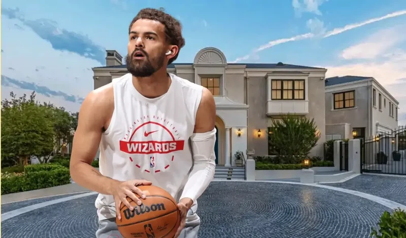 Trae Young’s $20 million Calabasas estate in the Estates at the Oaks community.