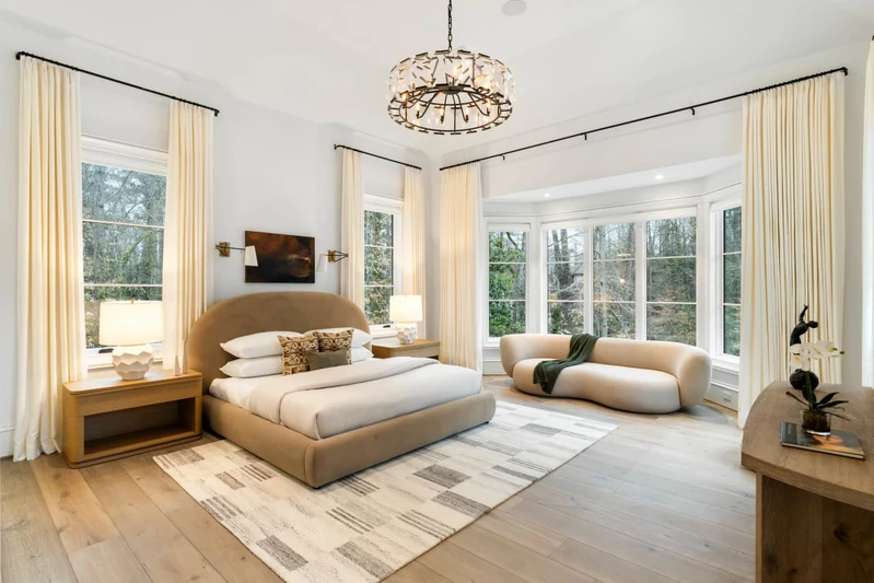 Detailed interior view highlighting the quality craftsmanship throughout the estate.