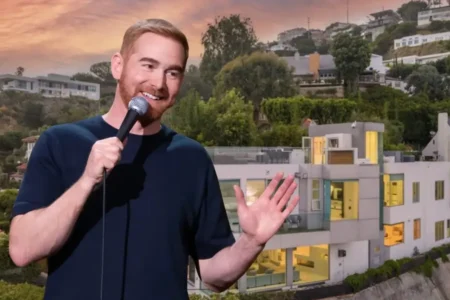 Andrew Santino celebrity real estate profile and West Hollywood neighborhood luxury homes