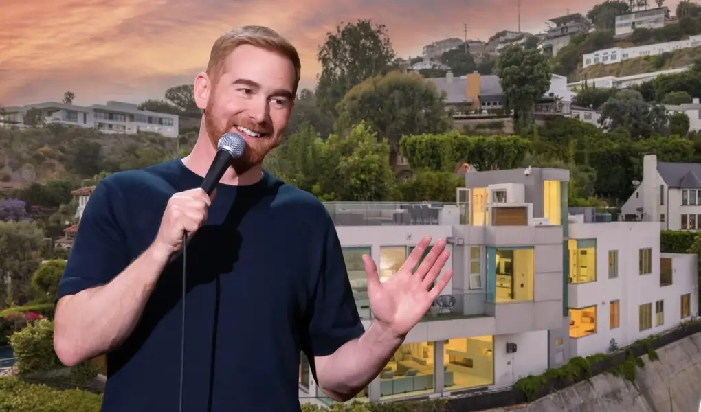 Andrew Santino celebrity real estate profile and West Hollywood neighborhood luxury homes
